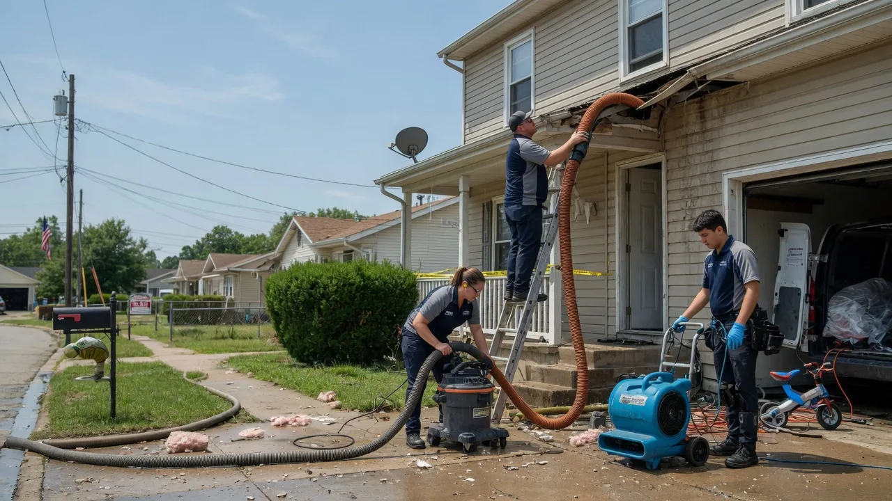 Water Damage Restoration in Crawfordsville, IN near me
